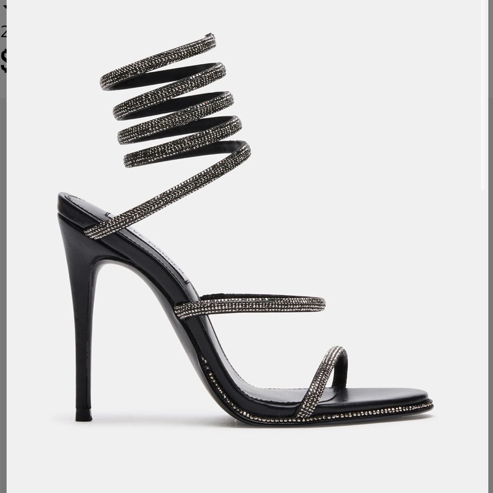 Steve Madden Exotica Black Heels